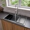 Alfi Brand 33 inch Granite Composite Workstation Single Bowl Drop In Sink w Accessories AB3418SBDI-T - alternate 7